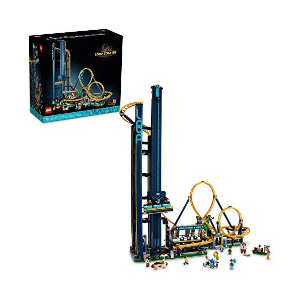 LEGO Loop Coaster 10303 Jeu de construction pour adultes 3 756 pièces 