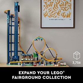 LEGO Loop Coaster 10303 Jeu de construction pour adultes 3 756 pièces 