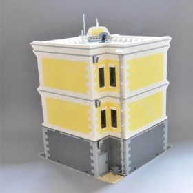 Modulaire Architecture Blocs De Construction 6431pièces MOC Modular Post Office Nano Micro Blocs De Construction Mini Ensembl