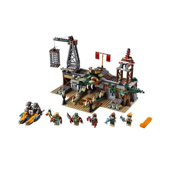 LEGO Legends of Chima Set 70014 The Croc Swamp Hideout by LEGO