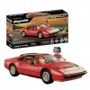 Playmobil 71343 Magnum, p.i. Ferrari 308 GTS Quattrovalvole, Voiture légendaire, Pièce de Collection pour Les Fans de Voiture