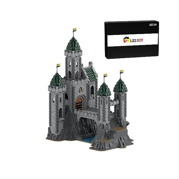 ENDOT Kit de construction médiéval, compatible avec larchitecture Lego, cadeaux éducatifs pour adultes et enfants, 6721 pièc