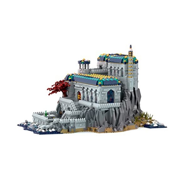 HYJC MOC-71401 6945Pièces Palais Oriental Assemblé Blocs de Construction MOC Jouet STEM Ensemble Jouets STEM