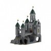 EnWind Modèle de château de forteresse médiévale, kit de maison de pirate, blocs de construction modulaires, compatibles avec