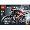 LEGO Technic Motorbike Jeu de Construction – Jeux de Construction Multicolore, 9 année s , 16 année s 