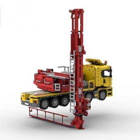 Technik Ensemble De Blocs De Construction 4871Pièces MOC R 770 Bridge Inspection Vehicle Nano Micro Blocs De Construction Min