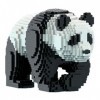 Minifigures Ensemble De Blocs De Construction 4102Pièces MOC Walking Panda Minifigures Nano Micro Blocs De Construction Minif