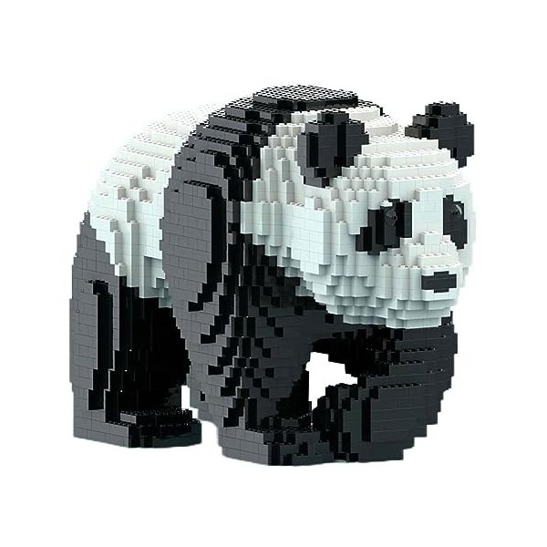 Minifigures Ensemble De Blocs De Construction 4102Pièces MOC Walking Panda Minifigures Nano Micro Blocs De Construction Minif