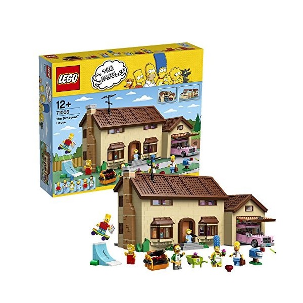 Lego - 71006 - Jeu de Construction - La Maison des Simpsons, 12 ans à 99 ans