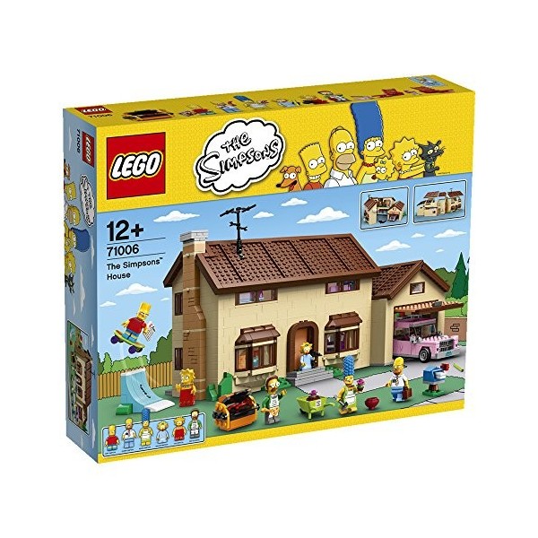 Lego - 71006 - Jeu de Construction - La Maison des Simpsons, 12 ans à 99 ans