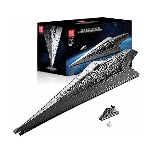 Série de 7588 Pièces Collection Star Destroyer pour Enfants et Adultes Cadeau Noël A,One Size