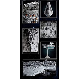 Série de 7588 Pièces Collection Star Destroyer pour Enfants et Adultes Cadeau Noël A,One Size