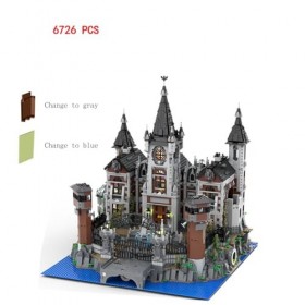 Modulaire Architecture Blocs De Construction 6726pièces MOC Modular AKM Asylum Nano Micro Blocs De Construction Mini Ensemble