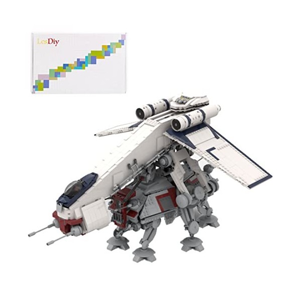 YANYUESHOP Technic Spaceship Building Set, 2325Pcs MOC-87849 Space Wars Starship + Transport Robot, Spaceship Toy Compatible 