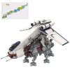 YANYUESHOP Technic Spaceship Building Set, 2325Pcs MOC-87849 Space Wars Starship + Transport Robot, Spaceship Toy Compatible 