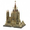 Nano Micro Bloc de Construction Architecture, 10055 Pièces MOC-65795 Barcelona Sagrada Familia Modular Architecture Modèle Je