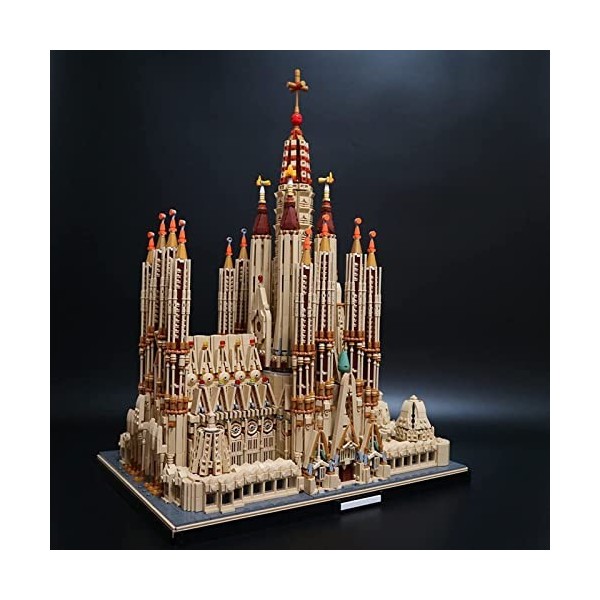 Nano Micro Bloc de Construction Architecture, 10055 Pièces MOC-65795 Barcelona Sagrada Familia Modular Architecture Modèle Je