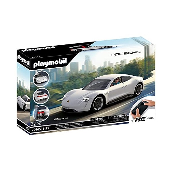 PLAYMOBIL 70765 Porsche Mission E- Porsche- Porsche- télécommandée véhicule