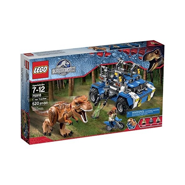 LEGO Jurassic World T. Rex Tracker 75918 Building Kit by LEGO