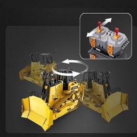 SuicRa Série Creative Technology, bulldozers Lourds, Chariots élévateurs, modèles dassemblage pour Adultes, Blocs de Constru