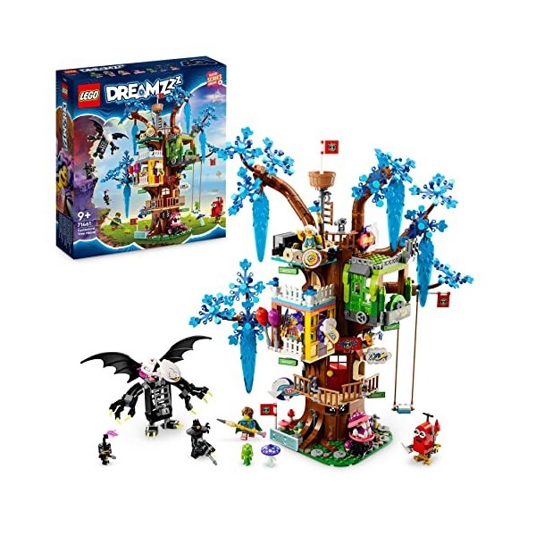 LEGO 71461 DREAMZzz La Cabane Fantastique dans l’Arbre, Jouet à Construire pour Noël, avec Mme Castillo, Izzie, Mateo et Les 