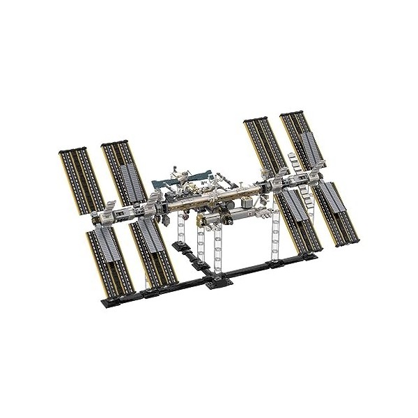 WUBA Station spatiale Sci-Fi Blocs de construction, 1/110 Sci-Fi Station spatiale internationale, 9023PCS Station spatiale in