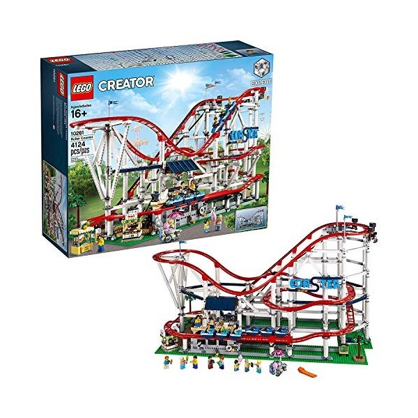 LEGO- Roller Coaster, 10261, Clear