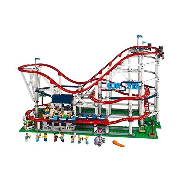 LEGO- Roller Coaster, 10261, Clear