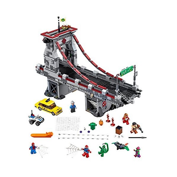LEGO Super Heroes 76057 Spider-Man: Web Warriors Ultimate Bridge Building Kit 1092 Piece by LEGO
