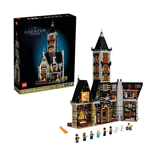 LEGO Haunted House 10273 Building Kit. A Displayable Model Haunted House and a Creative DIY Project for Adults, New 2021 3