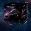 Technik Starship Model, 10368+Pcs Eclipse-Class Dreadnought Spaceship Building Set Mold King 21004 Super Star Destroyer UCS C