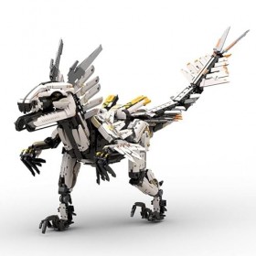 Ensemble de blocs de construction de jouets Horizon Zero Dawn, modèle de personnage de jeu créatif, bête à long cou, monstre 