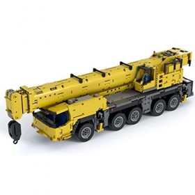 LEICHT Technik Grove GMK5250L Kit de 4190 grue 1:20 2.4G 5 ponts avec 8 moteurs Compatible avec Lego Technic 42009