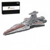 ENDOT Space War Series MOC-149454 Venator Class Star Destroyer Kit de construction, compatible avec Lego, 9444 pièces