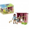 Playmobil 71308 Agricultrice et poulailler, fabriqué avec Plus de 80% de matériaux recyclés ou biosourcés en Moyenne, Gamme C