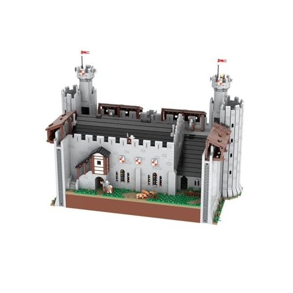 Modulaire Architecture Blocs De Construction 10394pièces MOC Welsh Castle - The Great Hall Nano Micro Blocs De Construction M