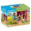 Playmobil 71308 Agricultrice et poulailler, fabriqué avec Plus de 80% de matériaux recyclés ou biosourcés en Moyenne, Gamme C