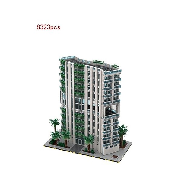 Modulaire Architecture Blocs De Construction 8323pièces MOC Poison Ivy Towers Nano Micro Blocs De Construction Mini Ensemble 