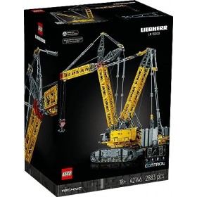 Lego 42146 Liebherr LR 13000 Lot de 2 grues sur chenilles et 1 couverture FDC First Day avec tampon spécial Édition Lego 90 a