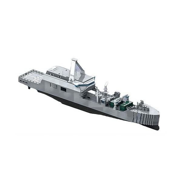 Technik Ensemble De Blocs De Construction 4104 Pièces MOC Combat Support Ship “DEN HELDER” Nano Micro Blocs De Construction M