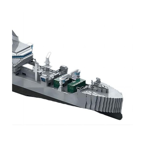 Technik Ensemble De Blocs De Construction 4104 Pièces MOC Combat Support Ship “DEN HELDER” Nano Micro Blocs De Construction M