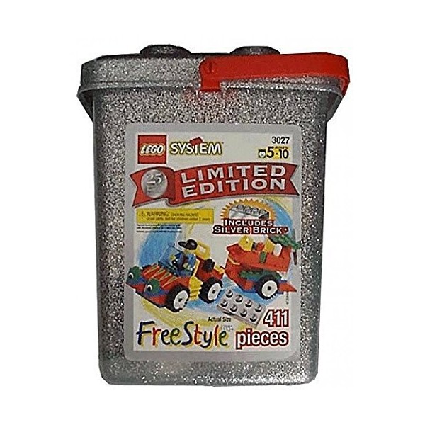 LEGO Vintage Set - Système 411 Pièces Freestyle 25ème Anniversaire Édition Limitée 3027