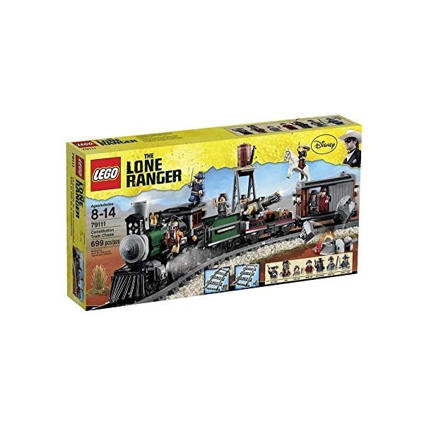 LEGO Disney The Lone Ranger Constitution Train Chase avec figurines | 79111