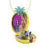 Polly Pocket Coffret Sac à Surprises Ananas avec mini-figurines Polly et Lila, accessoires et autocollants, jouet enfant, édi