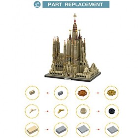 Ensemble De Construction De Maison Modulaire, Ensemble De Blocs De Construction De La Maison De La Sagrada Familia De Barcelo