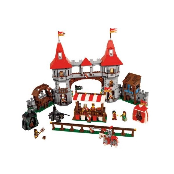 LEGO Kingdoms - 10223 - Jeu de Construction - La Joute Royale