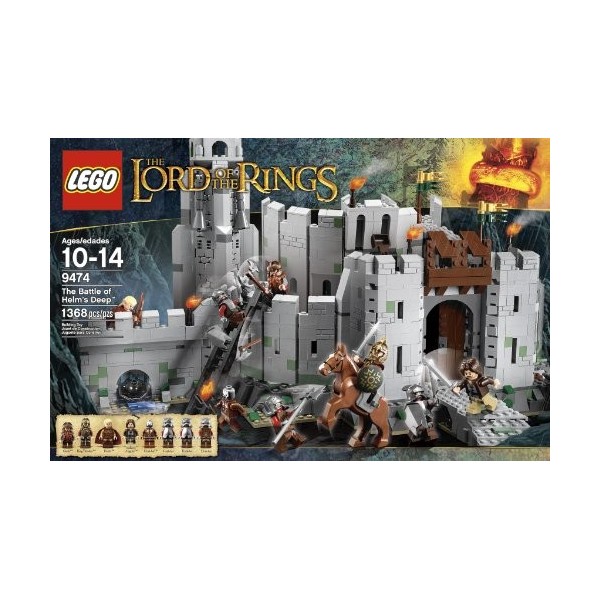 LEGO The Lord of the Rings 9474 The Battle of Helms Deep Discontinued by manufacturer by LEGO