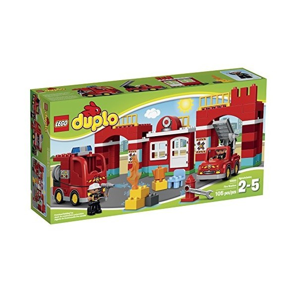 LEGO DUPLO Town 10593 Fire Station Building Kit