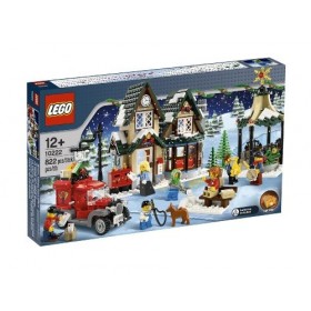 LEGO Creator - 10222 - Jeu de Construction - La Poste du Village dhiver