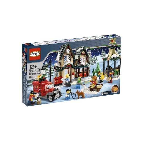 LEGO Creator - 10222 - Jeu de Construction - La Poste du Village dhiver